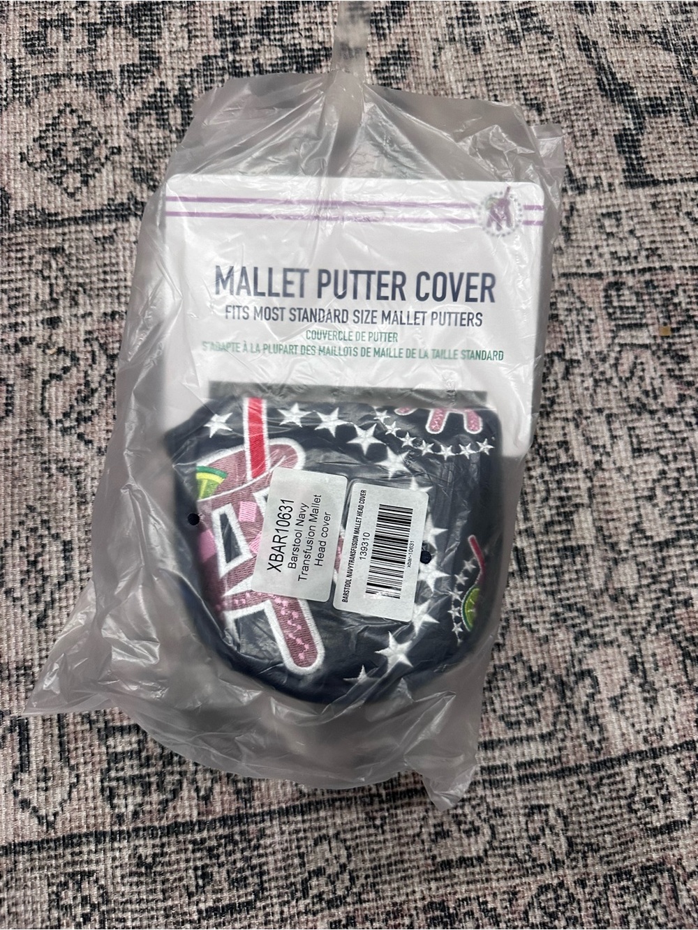 Barstool Sports Golf Mallet Putter Cover